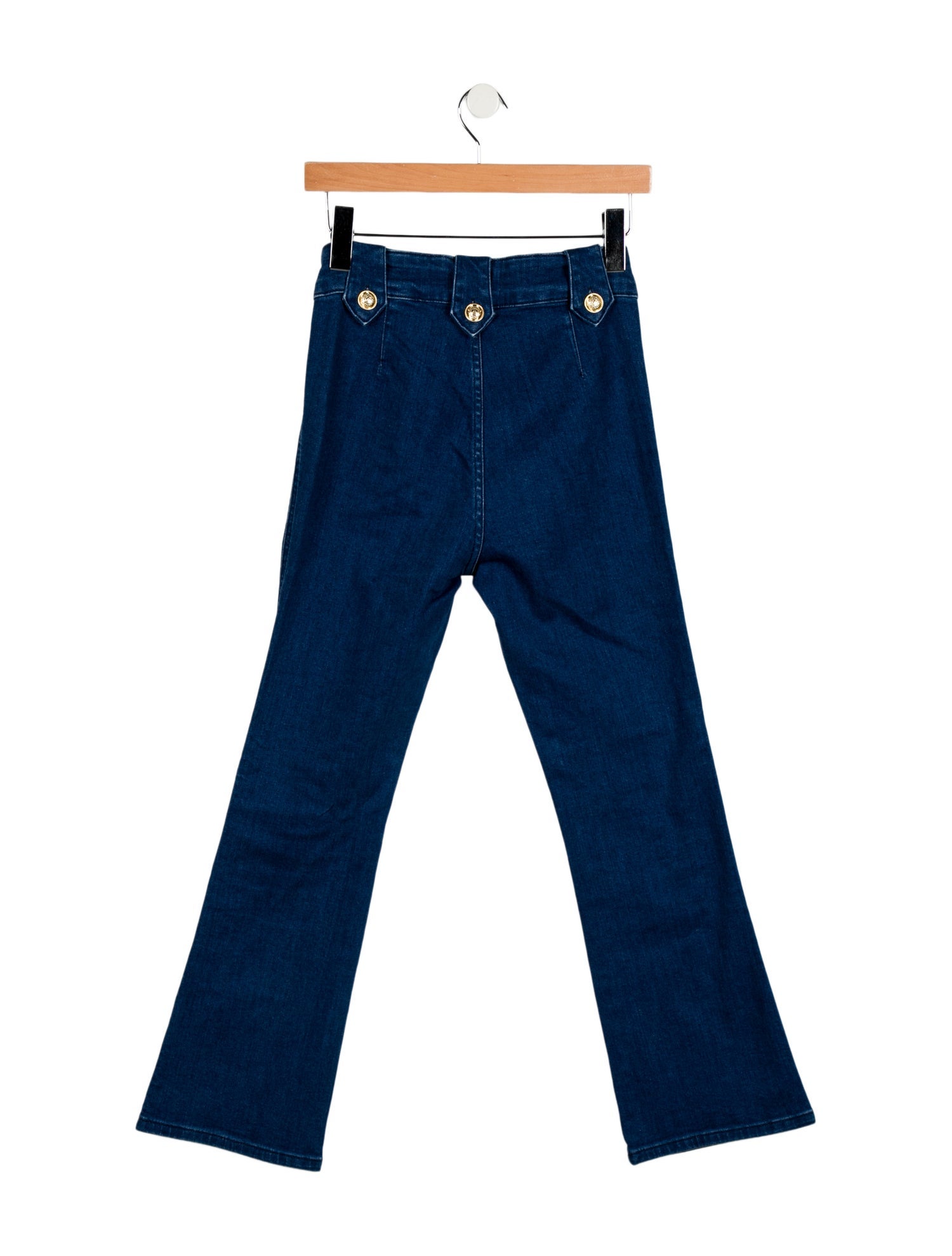 Derek Lam 10 Crosby High-Rise Straight Leg Jeans